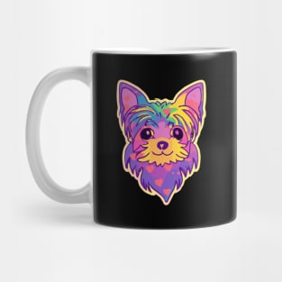 Yorkshire Terrier Rainbow Dog Lover Yorkie Mug